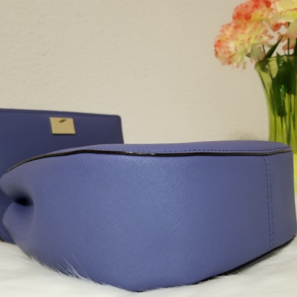 Kate Spade Cameron Street Byrdie Birdie Crossbody Bag In Blue Oyster - Picture 4 of 14